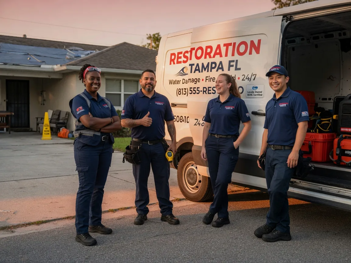 Water Damage Restoration company in Bridgeville, PA