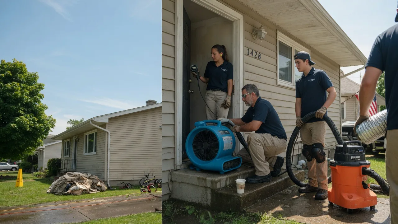 Water Damage Restoration in Bridgeville, PA near me
